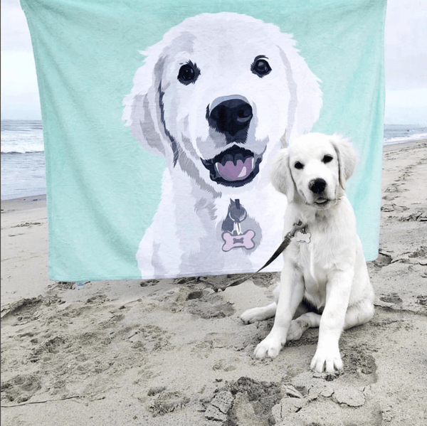 Personalisierte Geschenke Fotodecke Personalisierte Hundedecke Benutzerdefiniert Vlies Decke Personalisierte Haustier Decke Gemalte Porträt Decke