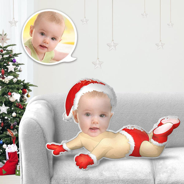 Weihnachtsgeschenke, Individuelles Kissen, Gesichts-körperkissen, Personalisiertes My Face-fotokissen, Minime-kissen Für Babys