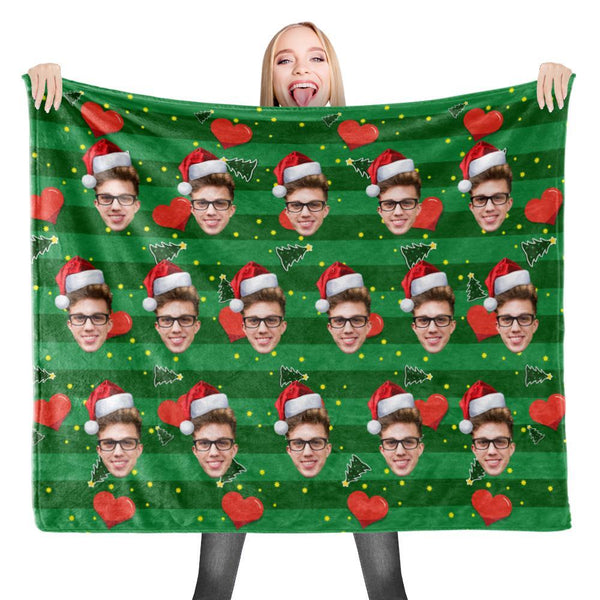 Kundenspezifische Decken Personalisierte Foto Decken Weihnachts Decke