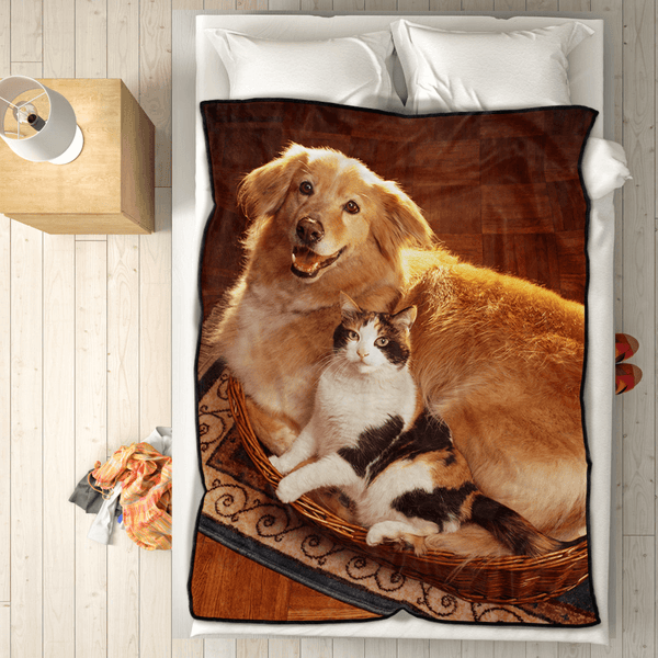 Benutzerdefinierte Decken Personalisierte Haustiere Foto Decke