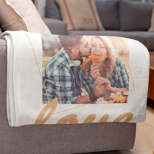 Personalisierte Decken Mit Fotos Und Texten Individuelle Kreativitätsdecken Für Paare Für Sie