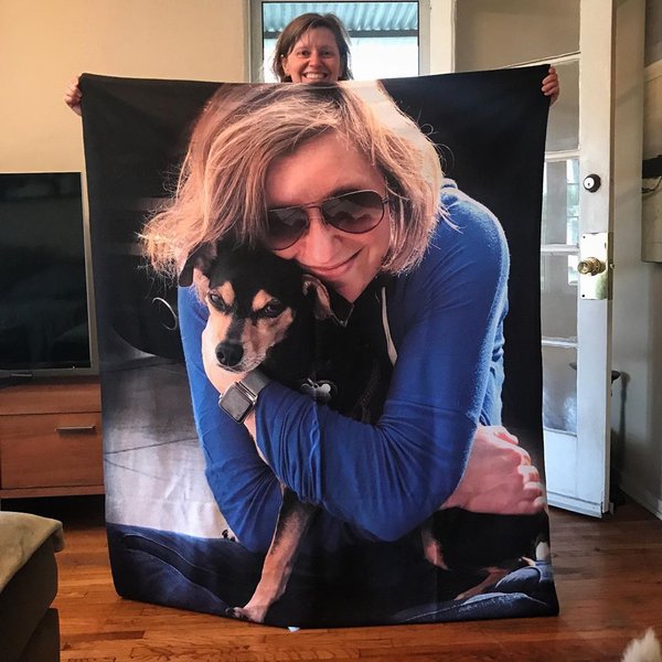 Personalisierte Hundedecke Benutzerdefinierte Decken Personalisierte Foto Vlies Decke